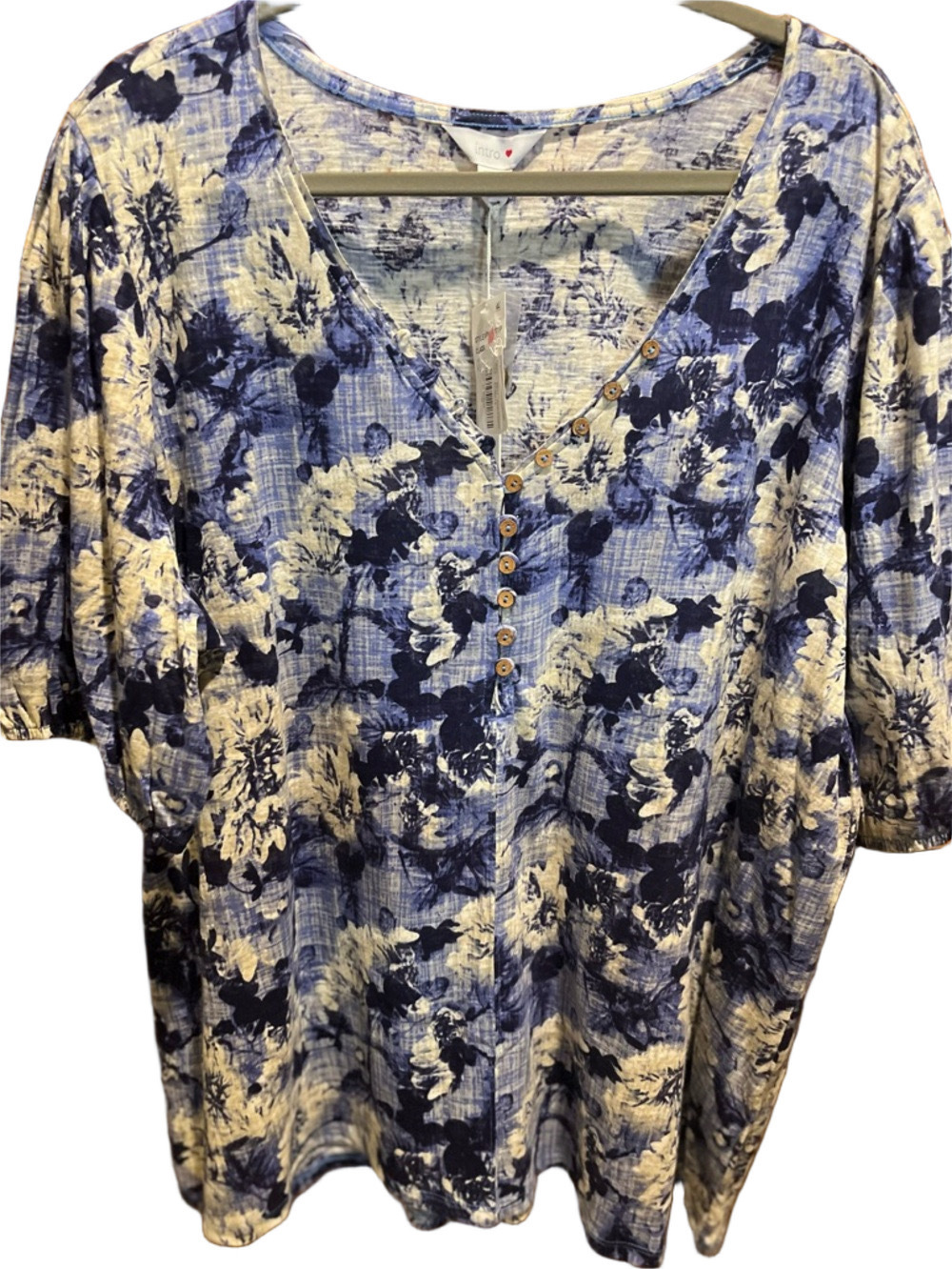 345. NWT WOMENS INTRO. 3X DETAIL TOP